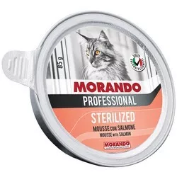 Morando Professional Sterilized Mousse with Salmon 85 g отзывы на Srop.ru