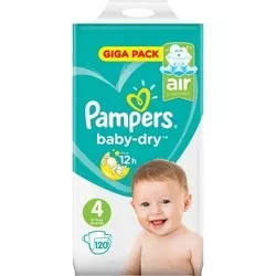 Pampers Active Baby Dry 4 / 120 pcs отзывы на Srop.ru