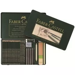 Faber-Castell Pitt Monochrome Graphite Set of 29 отзывы на Srop.ru