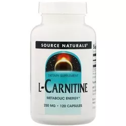 Source Naturals L-Carnitine 250 mg 60 cap отзывы на Srop.ru