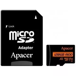 Apacer microSDXC UHS-I U3 V30 A2 128Gb отзывы на Srop.ru