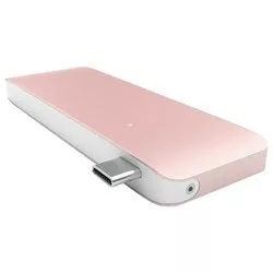 Satechi Type-C USB 3.0 Passthrough Hub (розовый) отзывы на Srop.ru