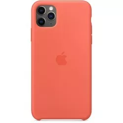 Apple Silicone Case for iPhone 11 Pro Max (оранжевый) отзывы на Srop.ru