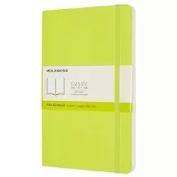 Moleskine Plain Notebook Large Soft Lime отзывы на Srop.ru