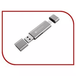Satechi Aluminum Type-C USB 3.0 and Micro/SD Card Reader (серый) отзывы на Srop.ru