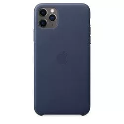 Apple Leather Case for iPhone 11 Pro Max (синий) отзывы на Srop.ru