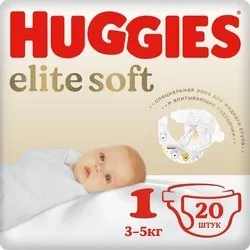 Huggies Elite Soft 1 / 20 pcs отзывы на Srop.ru
