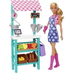 Barbie Farmers Market Playset HCN22 отзывы на Srop.ru