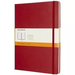Moleskine Ruled Notebook Extra Large Red отзывы на Srop.ru
