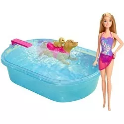 Barbie Swimmin Pup Pool DMC32 отзывы на Srop.ru