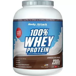 Body Attack 100% Whey Protein 2.3 kg отзывы на Srop.ru