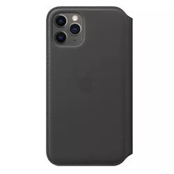 Apple Leather Folio for iPhone 11 Pro (черный) отзывы на Srop.ru
