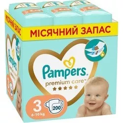 Pampers Premium Care 3 / 200 pcs отзывы на Srop.ru