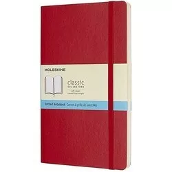 Moleskine Dots Soft Notebook Large Red отзывы на Srop.ru