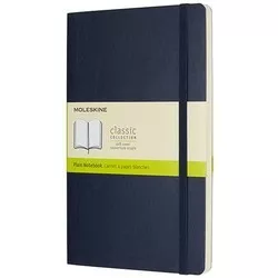 Moleskine Plain Notebook Large Soft Sapphire отзывы на Srop.ru
