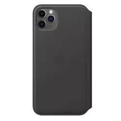 Apple Leather Folio for iPhone 11 Pro Max (черный) отзывы на Srop.ru