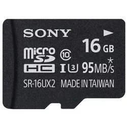 Sony microSDHC UHS-I U3 16Gb отзывы на Srop.ru
