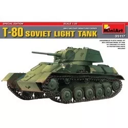 MiniArt T-80 Soviet Light Tank (1:35) отзывы на Srop.ru