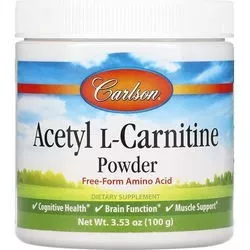 Carlson Labs Acetyl L-Carnitine 100 g отзывы на Srop.ru