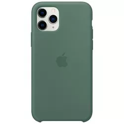 Apple Silicone Case for iPhone 11 Pro (зеленый) отзывы на Srop.ru