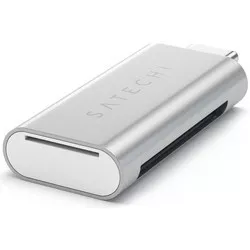 Satechi Aluminum Type-C Micro/SD Card Reader (серебристый) отзывы на Srop.ru