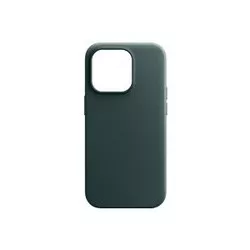 ArmorStandart Fake Leather Case for iPhone 14 Pro (зеленый) отзывы на Srop.ru
