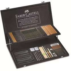 Faber-Castell Pitt Monochrome Set of 95 отзывы на Srop.ru