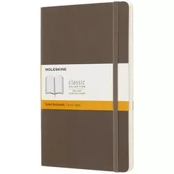 Moleskine Ruled Notebook Large Soft Brown отзывы на Srop.ru