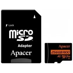 Apacer microSDXC UHS-I U3 V30 A2 256Gb отзывы на Srop.ru