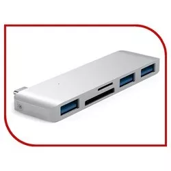 Satechi Aluminum Type-C USB Hub (серебристый) отзывы на Srop.ru