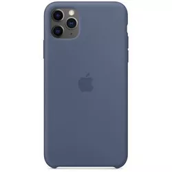 Apple Silicone Case for iPhone 11 Pro Max (синий) отзывы на Srop.ru