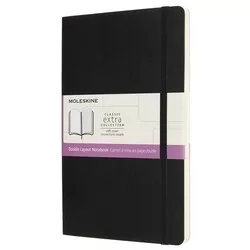 Moleskine Double Notebook Large Soft Black отзывы на Srop.ru