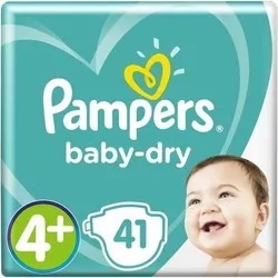 Pampers Active Baby-Dry 4 Plus / 41 pcs отзывы на Srop.ru