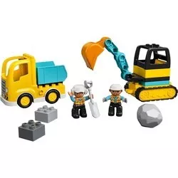 Lego Truck and Tracked Excavator 10931 отзывы на Srop.ru