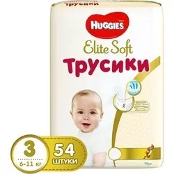 Huggies Elite Soft Pants 3 / 54 pcs отзывы на Srop.ru