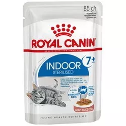 Royal Canin Indoor Sterilised 7+ Gravy Pouch 48 pcs отзывы на Srop.ru