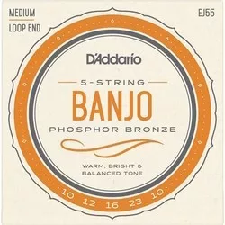 DAddario Phosphor Bronze Banjo 10-23 отзывы на Srop.ru