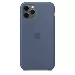 Apple Silicone Case for iPhone 11 Pro (синий) отзывы на Srop.ru