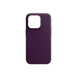 ArmorStandart Fake Leather Case for iPhone 14 Pro (фиолетовый) отзывы на Srop.ru
