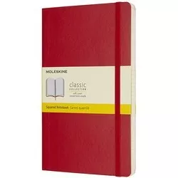 Moleskine Squared Notebook Large Soft Red отзывы на Srop.ru