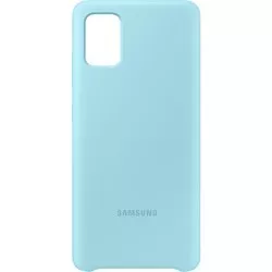 Samsung Silicone Cover for Galaxy A51 (синий) отзывы на Srop.ru