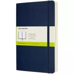 Moleskine Plain Notebook Expanded Soft Sapphire отзывы на Srop.ru