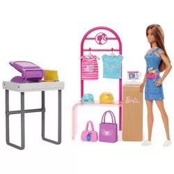 Barbie Make & Sell Boutique Playset HKT78 отзывы на Srop.ru
