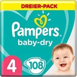 Pampers Active Baby-Dry 4 / 108 pcs отзывы на Srop.ru