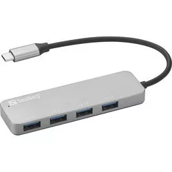 Sandberg USB-C to 4 x USB 3.0 Hub SAVER отзывы на Srop.ru